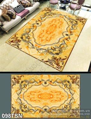 Tranh thảm hoa văn trang trí hiện đại