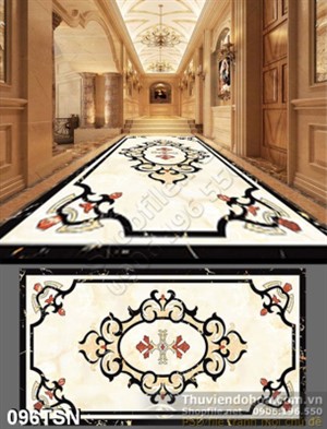 Tranh hoa văn thảm hiện đại