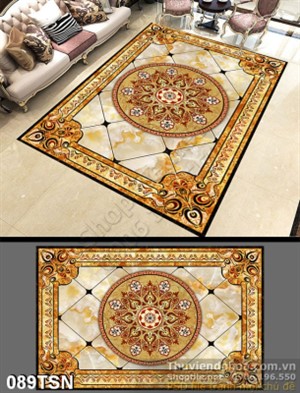 Tranh thảm hoa văn in chất lượng cao