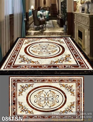 Tranh thảm sàn hoa văn cổ điển