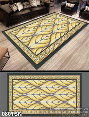 Tranh thảm sàn họa tiết hiện đại