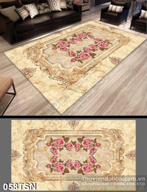 Tranh thảm họa tiết cổ chất lượng