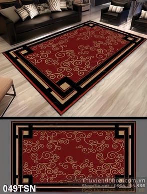 Tranh thảm sàn họa tiết lạ