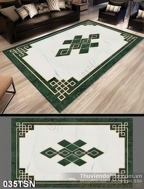 Tranh thảm saàn họa tiết độc đáo