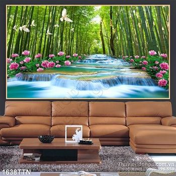 Tranh psd decor phong thủy nghệ thuật