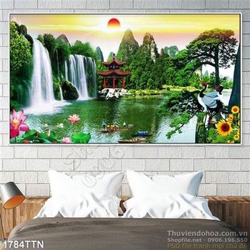 Tranh phong cảnh thiên nhiên nghệ thuật đẹp nhất