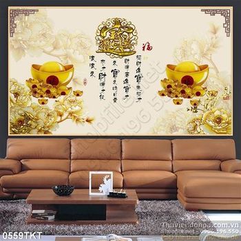 Tranh kim tiền thần tài