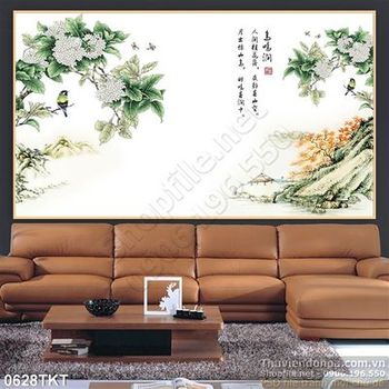 Tranh thư pháp trang trí nghệ thuật