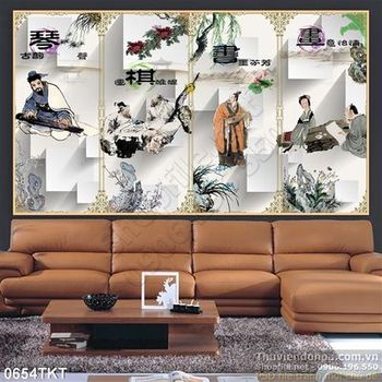 Tranh thư pháp nghệ thuật