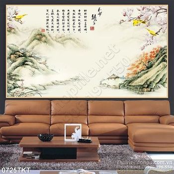 Tranh thư pháp nghệ thuật trang trí