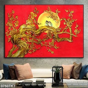 Tranh kim tiền chim yến