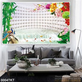 Tranh thư pháp phong thủy treo tường