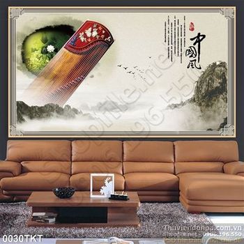 Tranh thư pháp phong thủy nghệ thuật