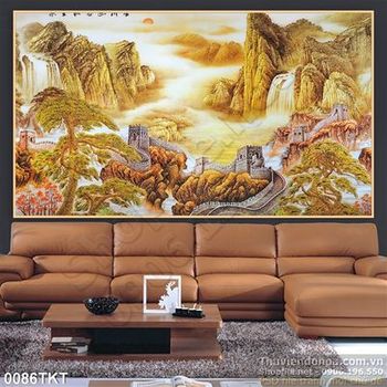 Tranh kim tiền vạn lý trường thành