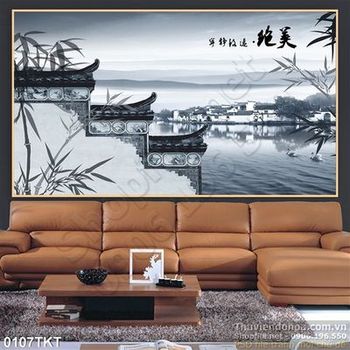 Tranh thư pháp thành cổ nghệ thuật