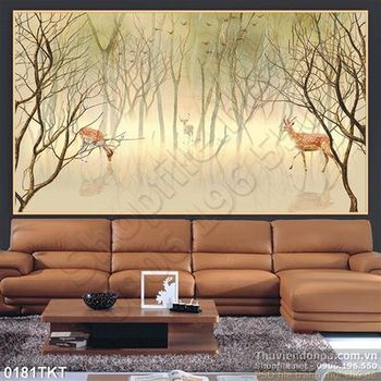 Tranh thư pháp nghệ thuật treo tường