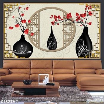 Tranh kim tiền hoa mùa xuân