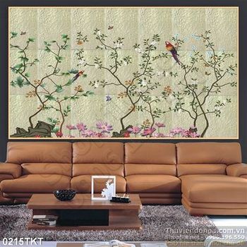 Tranh thư pháp trang trí tường