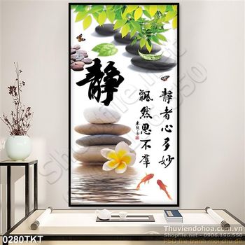 Tranh thư pháp nghệ thuật