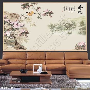 Tranh thư pháp phong thủy