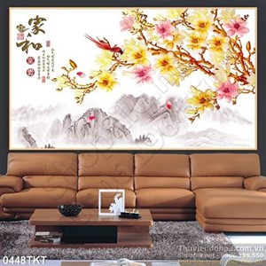 Tranh kim tiền hoa nghệ thuật