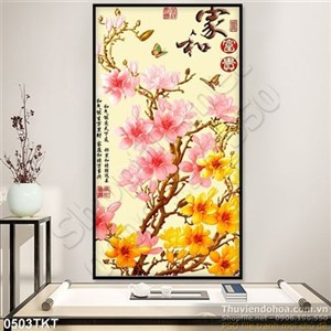 Tranh kim tiền hoa nghệ thuật