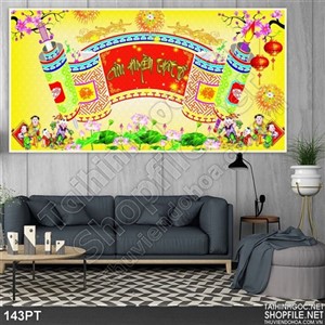 Tranh hoành phi khung thờ trang trí bàn thờ tổ