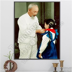 Tranh Bác Hồ và thiếu nhi Tranh Bác Hồ và thiếu nhi