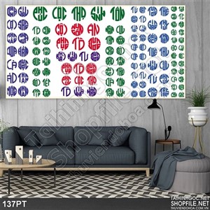 Bộ chữ cửu huyền thất tổ nghệ thuật