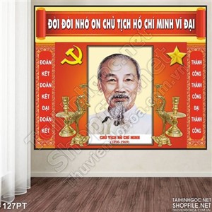 Tranh thờ Hồ chủ tịch psd Tranh thờ Hồ chủ tịch psd