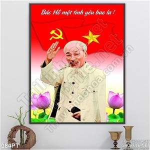 Tranh psd Chủ tịch Hồ Chí Minh