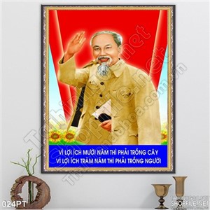 Tranh thờ Chủ tịch Hồ Chí Minh