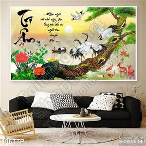 Tranh tri ân thư pháp