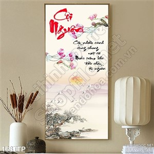 Tranh treo tường thư pháp cội nguồn