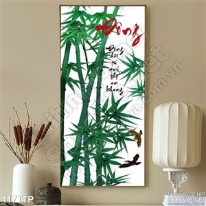 Tranh thư pháp chữ đông