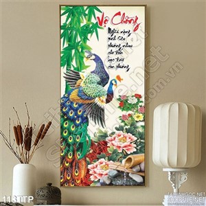 Tranh thư pháp về vợ chồng ý nghĩa