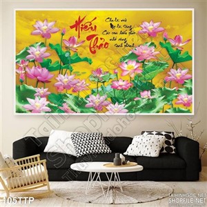 Tranh thư pháp hiếu thảo