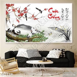 Tranh treo tường thư pháp