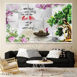 Tranh thư pháp đẹp