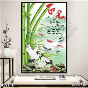 Tranh thư pháp tri ân thầy cô psd