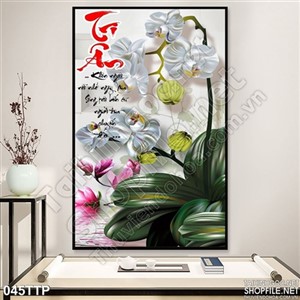 Tranh thư pháp thầy cô