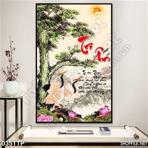 Tranh thư pháp tri ân thầy cô