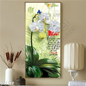 Tranh thư pháp chữ nhẫn