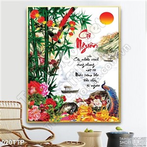 Tranh thư pháp cội nguồn