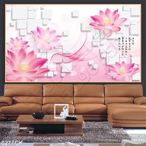 Tranh hoa sen, cá chép đẹp Tranh hoa sen, cá chép đẹp