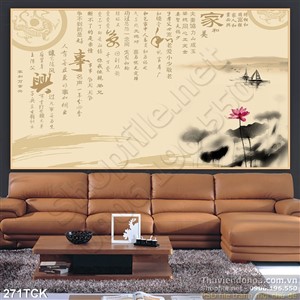 Tranh hoa sen, cá chép thư pháp nghệ thuật Tranh hoa sen, cá chép thư pháp nghệ thuật