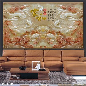 Tranh hoa sen, cá chép thư pháp Tranh hoa sen, cá chép thư pháp