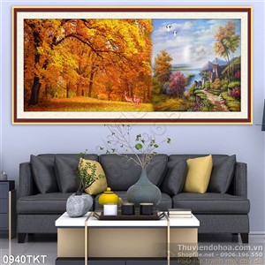 Tranh thư pháp nghệ thuật