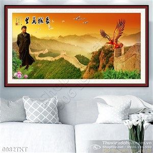 Tranh kim tiền chim đại bàng