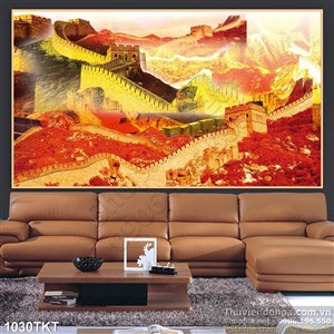 Tranh kim tiền vạn lý trường thành